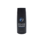 Side view of the imported Axe Anarchy for men deodorant spray cans showcasing ingredients and usage instructions.