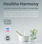 Healths Harmony Olive Leaf Extract seal view verifying the secure tamper-evident packaging from the United States.