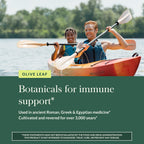 Authentic Gaia Herbs Olive Leaf immune support capsules