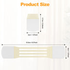The complete twenty piece set of Snifflink instant contouring solutions neatly arranged to show the individual patch sizes