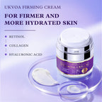 Detailed product label of Ukvoa anti-aging cream