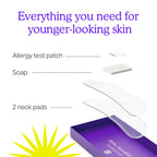 Blumbody neck and decollete wrinkle patches set