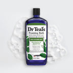 Authentic Dr Teal's relaxation foaming bath pour shot