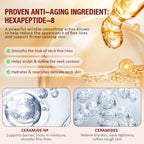 Liefiet AH-8 anti-aging neck cream packaging details