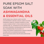 Dr Teal's paraben free nourishing bath soak product bottle texture