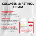 Side profile of ZDQULX anti-aging cream showing ingredients