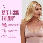 Cleverfy T-shape chest pads for decolletage smoothing