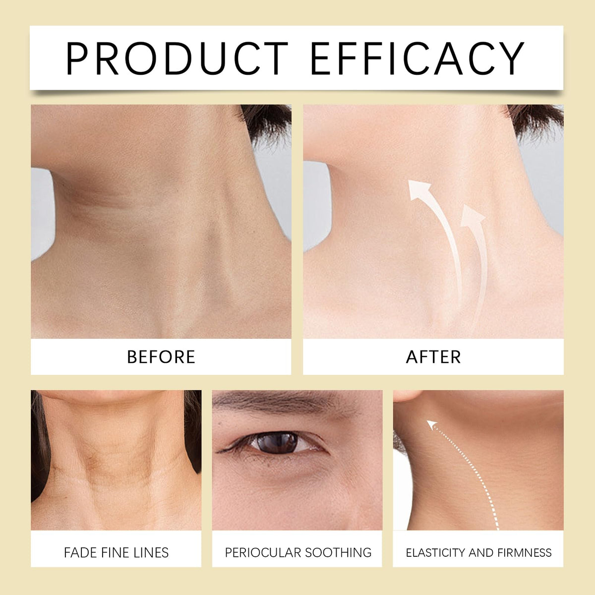 Packaging of Jonurmafy neck and eye treatment gift set
