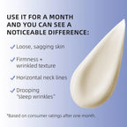 Amzeye neck and face firming treatment bottle