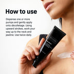 Close up of Revision Nectifirm tube for neck and jawline