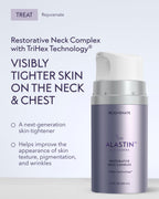 Side profile of Alastin Restorative Neck Complex 1.7 ounce bottle