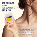 Close up of ElySeoul 50 gram neck cream jar lid