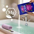 Dr Teal's elderberry and vitamin D bath salts for skin renewal