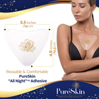 Instructions for cleaning PureSkin reusable silicone pads