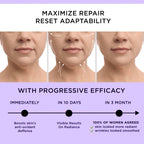 Top view of Derphea neck and face tightening cream jar