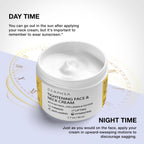 Derphea anti-aging cream texture demonstration