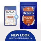 Authentic Dr Teal's pure magnesium sulfate crystals close up texture