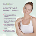 Close up of Silc Skin silicone pad for decolletage smoothing