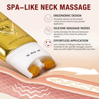 Instructions for using AH8 firming neck cream