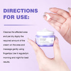Natuvia skincare product label details