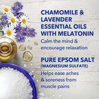 Dr Teal's Sleep Blend pure magnesium crystals for stress relief and better sleep cycles