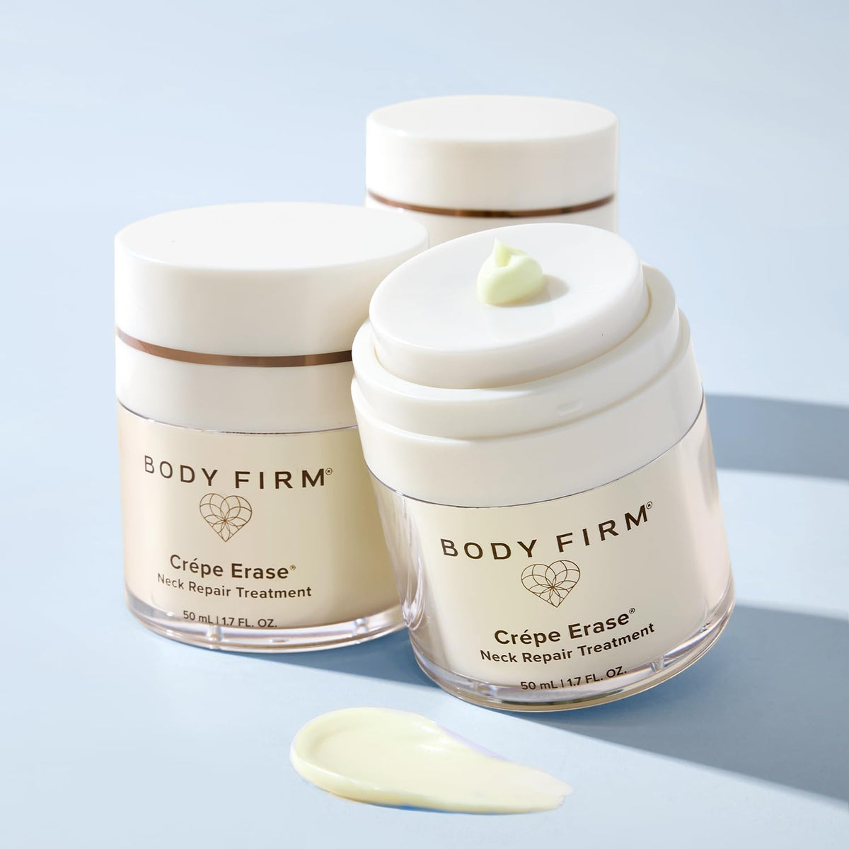 Premium skincare packaging of Body Firm Neck Repair Treatment