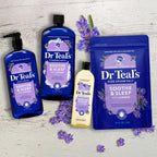 Dr Teal's Pure Epsom Salt Soaking Solution package details for Indian consumers looking for authentic imports.