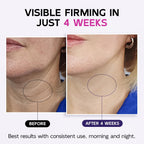Goosure neck firming cream texture application on skin