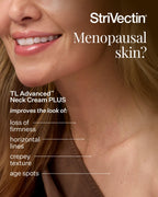 Side profile of StriVectin neck firming cream container