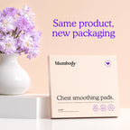 Instructions for using Blumbody anti-wrinkle silicone pads