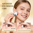 Applying Ycz Neck-Eye Care to eye contour area