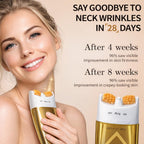 Ycz AH-8 Neck Cream application demonstration on neck and chest