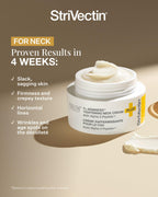 Textured cream view of StriVectin Advanced Neck Cream Plus