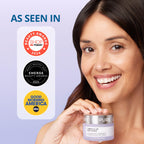 Application of goPure neck cream on neck area