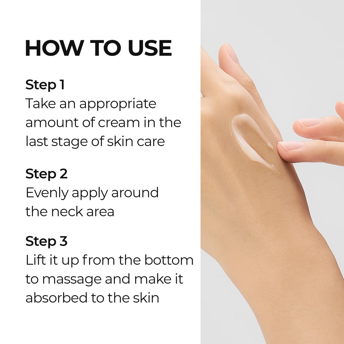 Side view of Dr.Melaxin Necksphalt ECM barrier cream 50ml container.