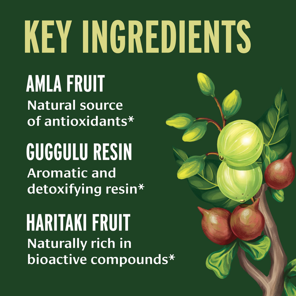 Side view of Banyan Botanicals digestive support tablets packaging showing FSSAI importer compliance
