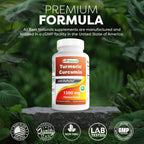 Close-up of the USA manufactured GMP compliant seal on Best Naturals 180 veggie capsules bottle