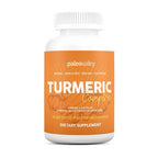 Premium imported USA organic turmeric complex daily wellness capsules