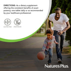 Sustained release mechanism demonstration of NaturesPlus herbal actives valerian bottle