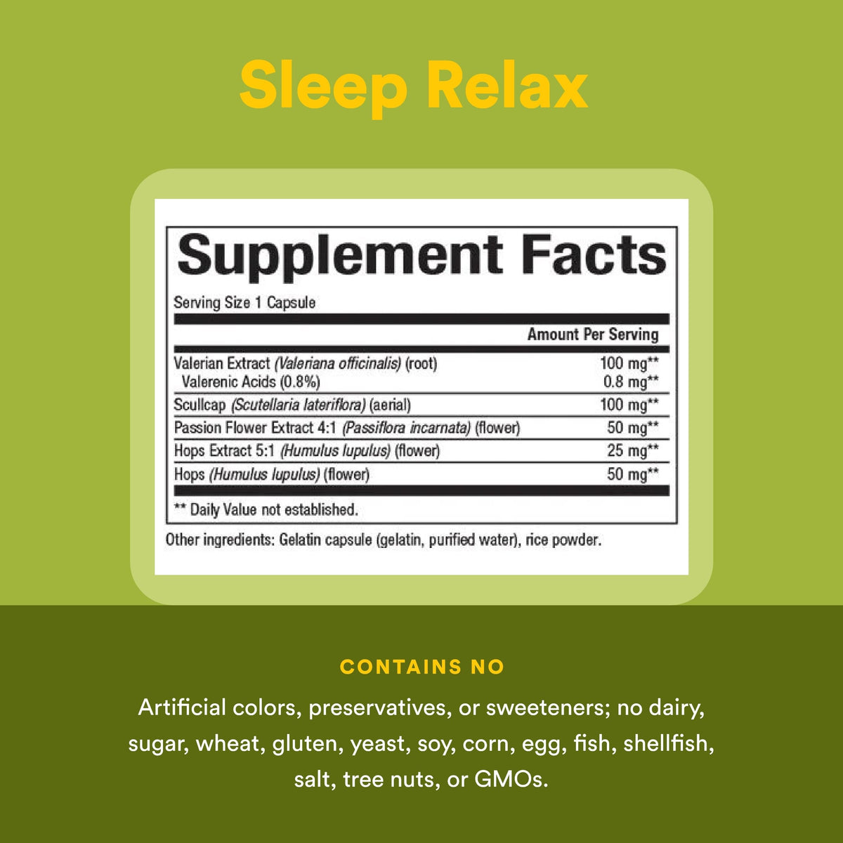 Natural Factors authentic USA imported herbal sleep aid packaging