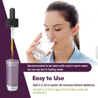 Nurbetoxa imported valerian root liquid drops packaging and dosage directions.