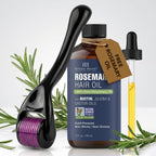 Botanic Hearth 100 percent pure rosemary hair oil with biotin and jojoba packaging
