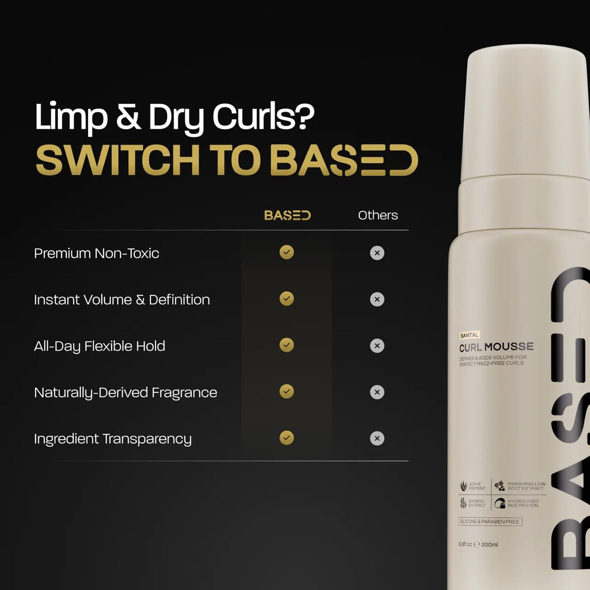 Close up view of the pump mechanism on the imported volume styling mousse