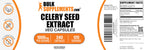 BulkSupplements Celery Seed Extract USA imported seal