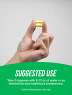 Premium USA imported nutritional supplement packaging showing clean label certification