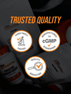 Close up of BulkSupplements green tea extract bottle cap and seal