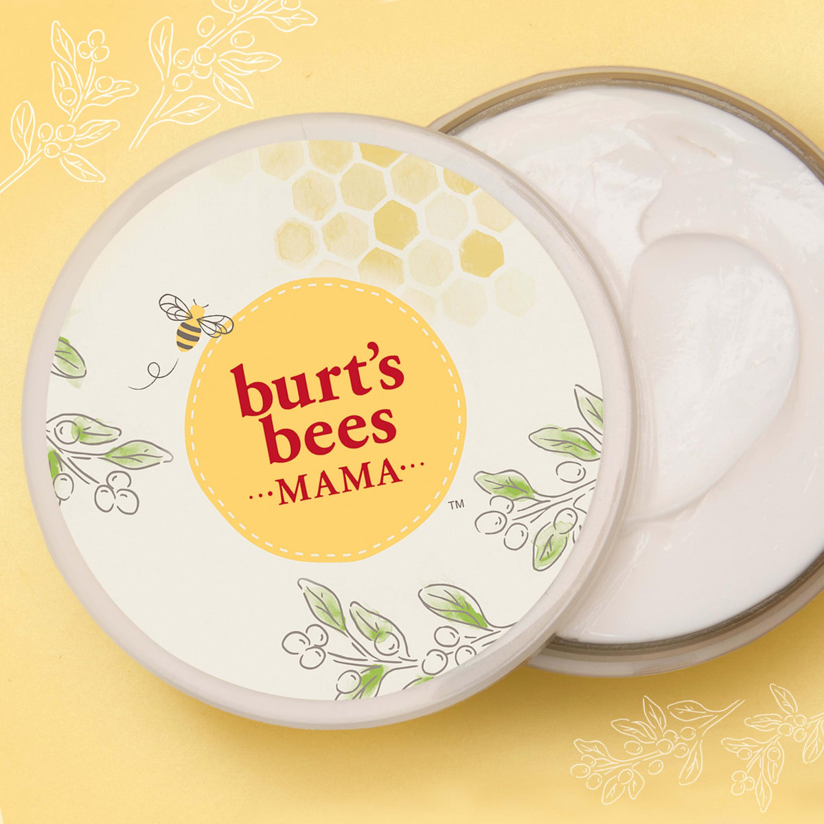 Shea and cocoa butter stretch mark ointment packaging base