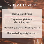 Dermatologist tested pregnancy body oil with sweet almond extract.