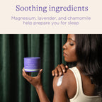Back label of Lansinoh magnesium lotion showing pregnancy safe directions