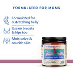 Motherlove pregnancy moisturizing balm texture close up